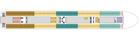 Sapphire Princess Deckplan 9