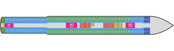 Scarlet Lady Deckplan 13