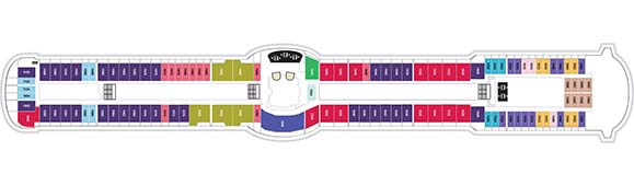 Serenade of the Seas Deckplan 10