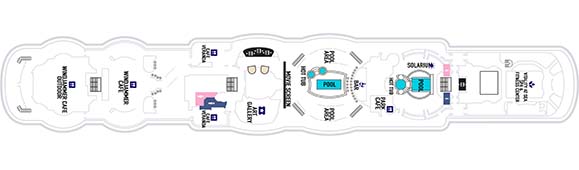 Serenade of the Seas Deckplan 11