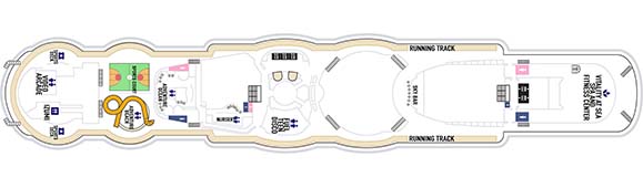 Serenade of the Seas Deckplan 12