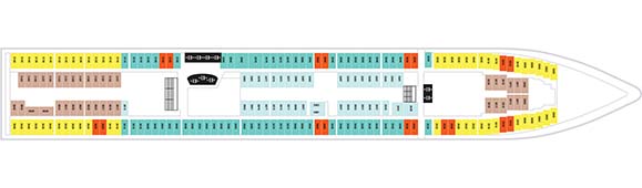 Serenade of the Seas Deckplan 3