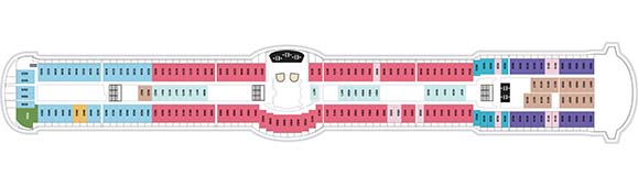 Serenade of the Seas Deckplan 9