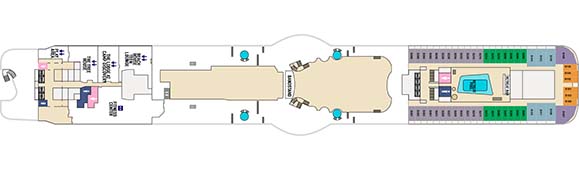 Sky Princess Deckplan 17