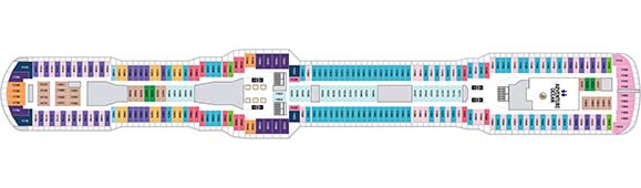 Spectrum of the Seas Deckplan 11