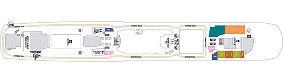 Spectrum of the Seas Deckplan 15