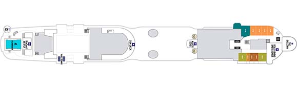 Spectrum of the Seas Deckplan 16