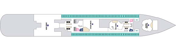 Spectrum of the Seas Deckplan 3