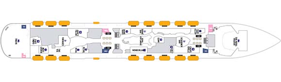 Spectrum of the Seas Deckplan 5