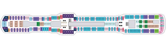 Spectrum of the Seas Deckplan 8