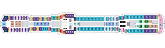 Spectrum of the Seas Deckplan 9