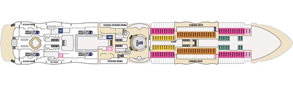 Sun Princess Deckplan 9