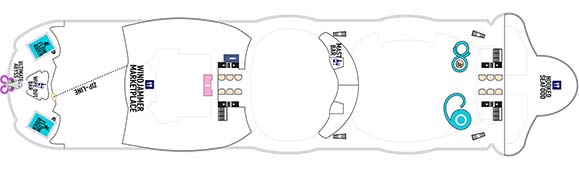 Symphony of the Seas Deckplan 16