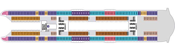 Utopia of the Seas Deckplan 12