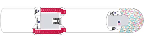 Utopia of the Seas Deckplan 17