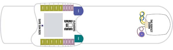 Utopia of the Seas Deckplan 18