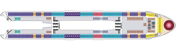 Utopia of the Seas Deckplan 7