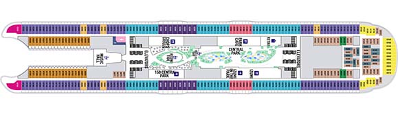 Utopia of the Seas Deckplan 8