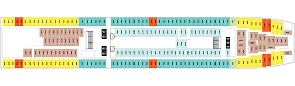 Vision of the Seas Deckplan 2