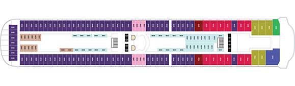 Vision of the Seas Deckplan 8