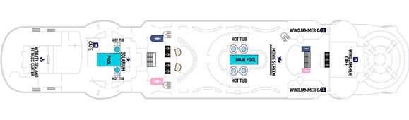 Vision of the Seas Deckplan 9