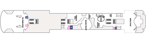 MS Volendam Deckplan 4