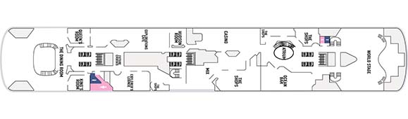 MS Volendam Deckplan 5