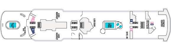 MS Volendam Deckplan 8