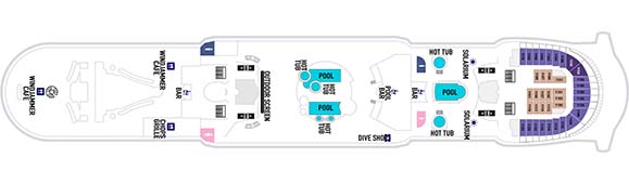 Voyager of the Seas Deckplan 11