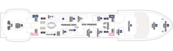 Voyager of the Seas Deckplan 5