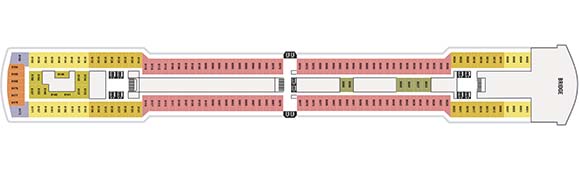 MS Westerdam Deckplan 8