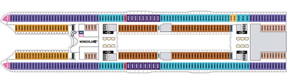 Wonder of the Seas Deckplan 12