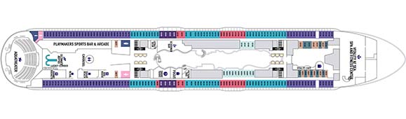 Wonder of the Seas Deckplan 6