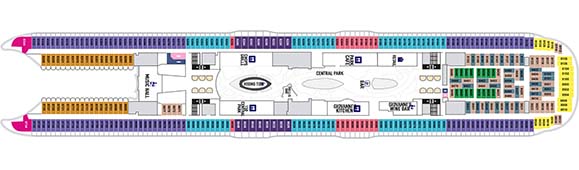 Wonder of the Seas Deckplan 8