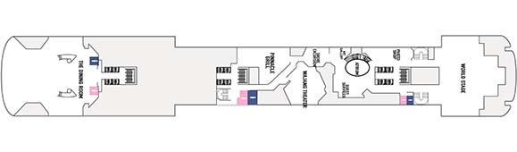 MS Zaandam Deckplan 4