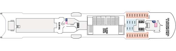 MS Zuiderdam Deckplan 10