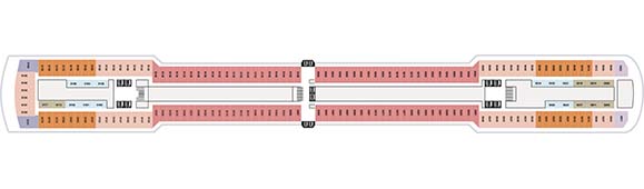 MS Zuiderdam Deckplan 5