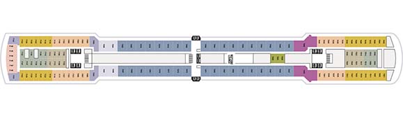 MS Zuiderdam Deckplan 7