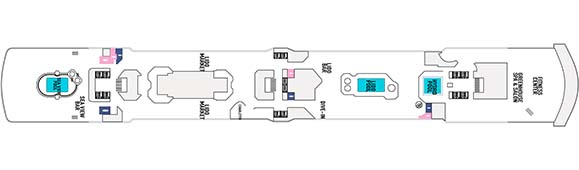 MS Zuiderdam Deckplan 9