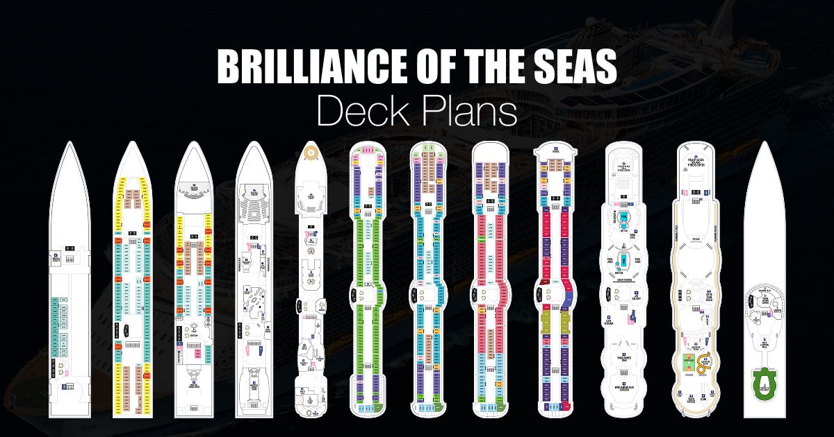 Brilliance Of The Seas Cruise Ship Deck Plans 2026 Gangwaze