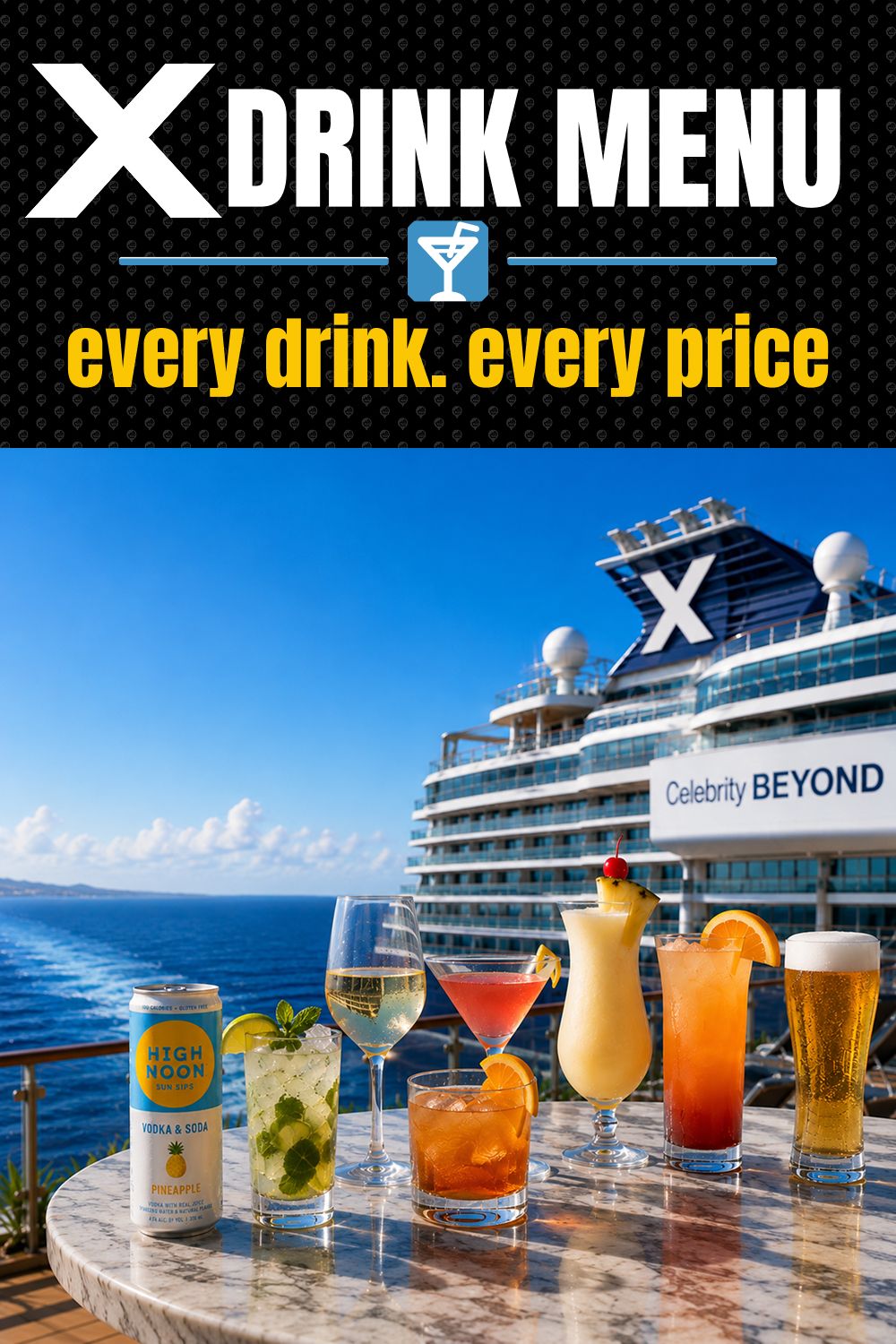 Celebrity drink prices: every drink and what it costs