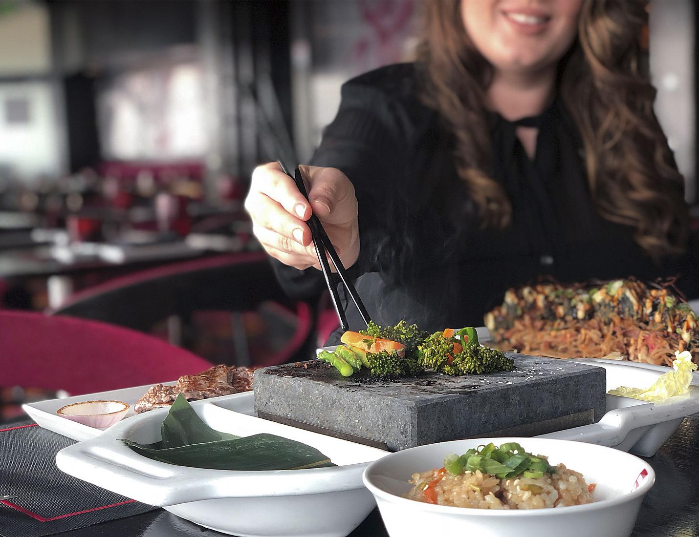 Izumi Sushi & Hot Rocks - Explorer of the Seas Royal Caribbean Cruise ...