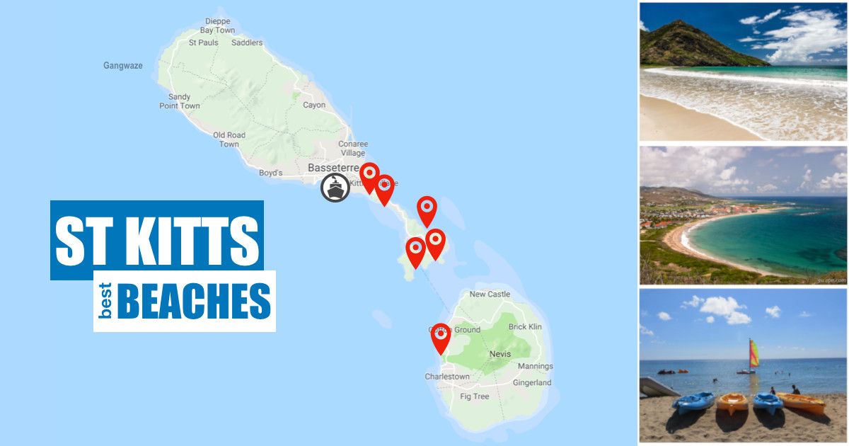 Exploring St. Kitts Beaches: Your Ultimate Guide to the Best Beaches Map