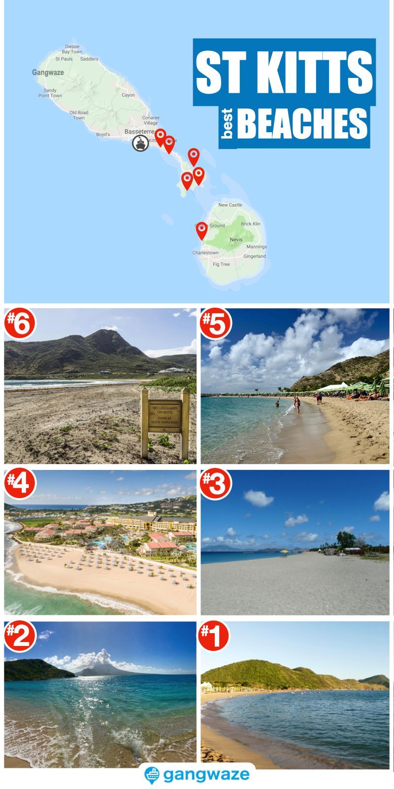 Discover the Best Beach Near St. Kitts Cruise Port