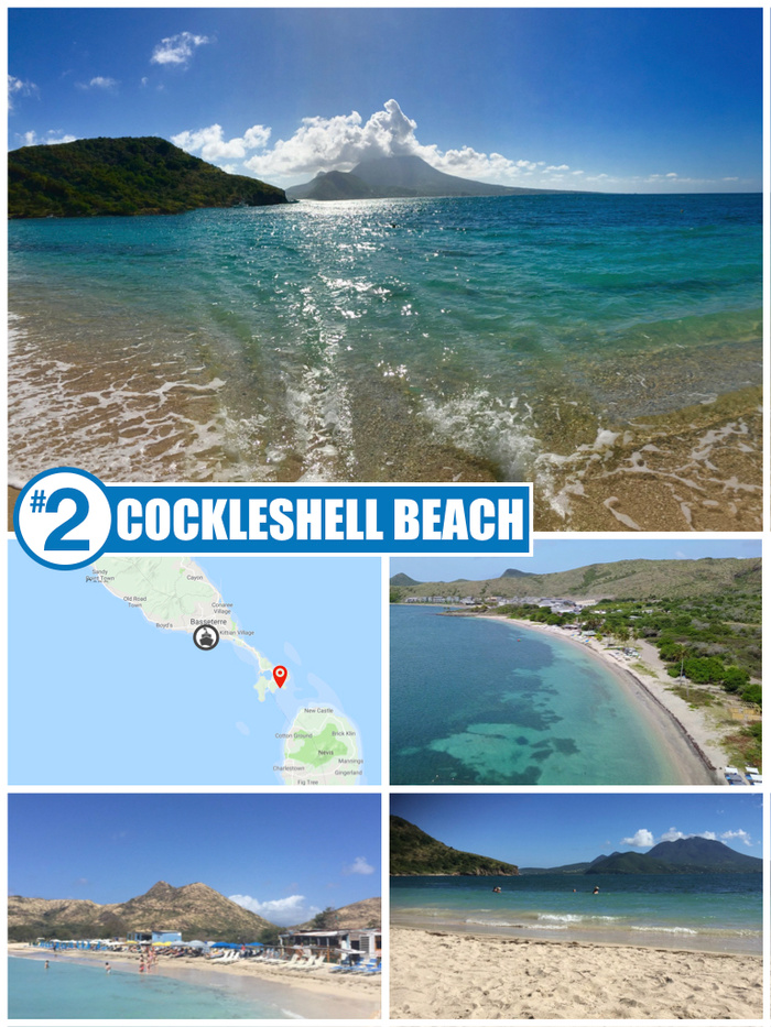 #2 of 6 Best St Kitts Beach for Cruise Passengers - Cockleshell Beach #2 of 6 Best St Kitts Beach for Cruise Passengers - Cockleshell Beach