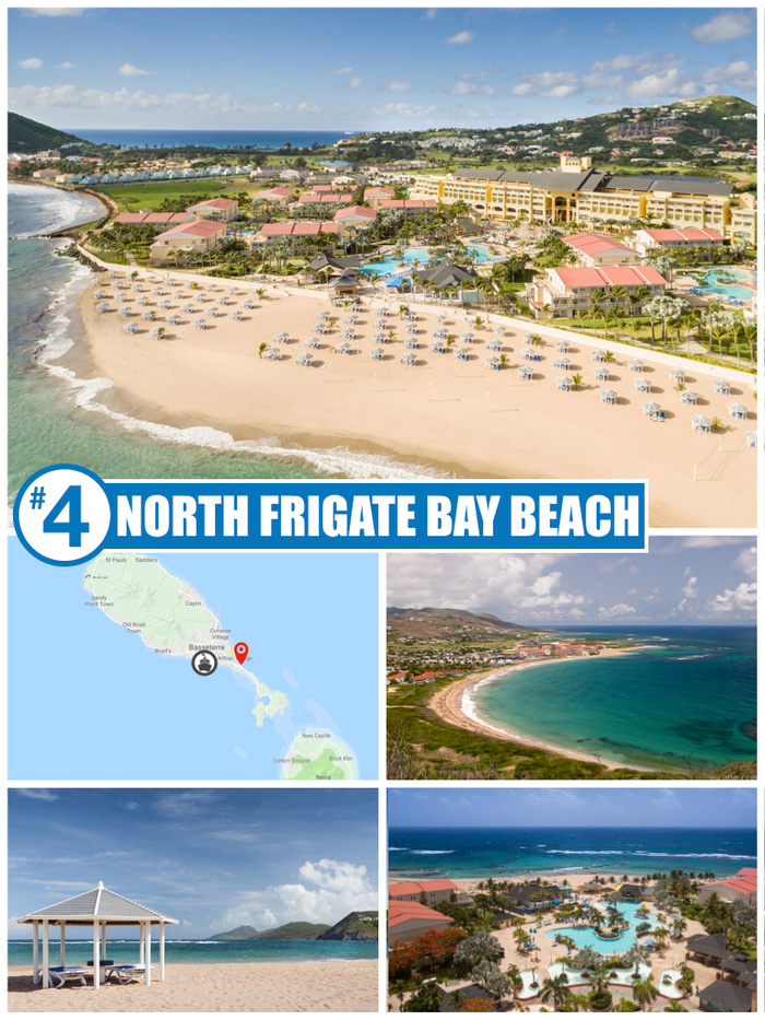 #4 of 6 Best St Kitts Beach for Cruise Passengers - North Frigate Bay #4 of 6 Best St Kitts Beach for Cruise Passengers - North Frigate Bay