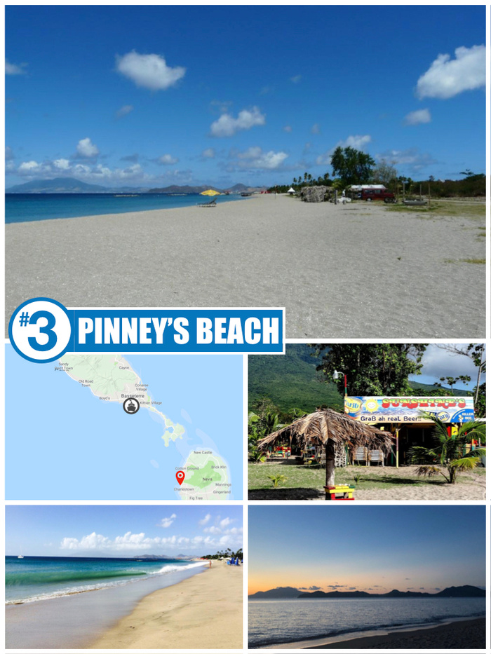 #3 of 6 Best St Kitts Beach for Cruise Passengers - Pinney's Beach #3 of 6 Best St Kitts Beach for Cruise Passengers - Pinney's Beach
