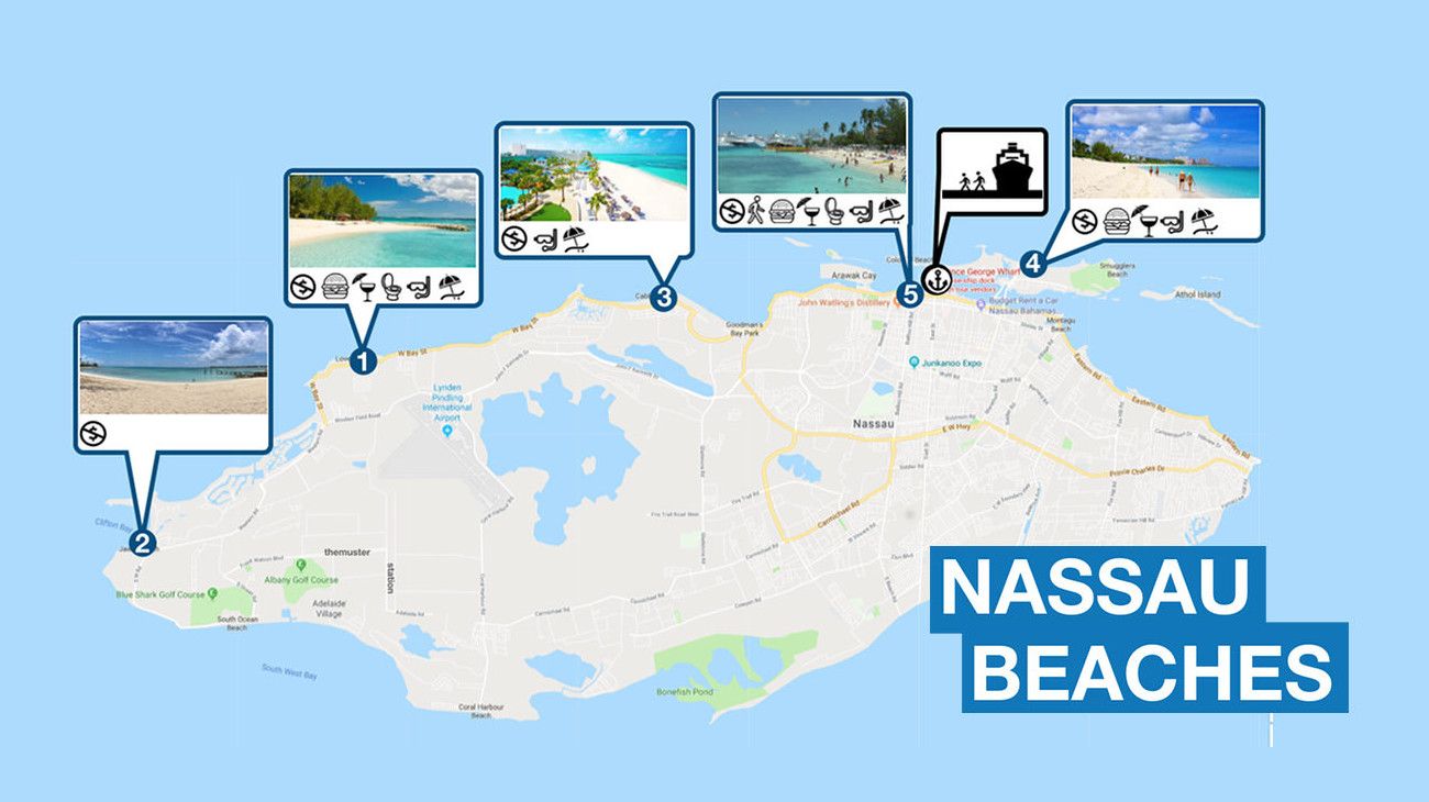 5 Best Beaches in Nassau Near Cruise Port