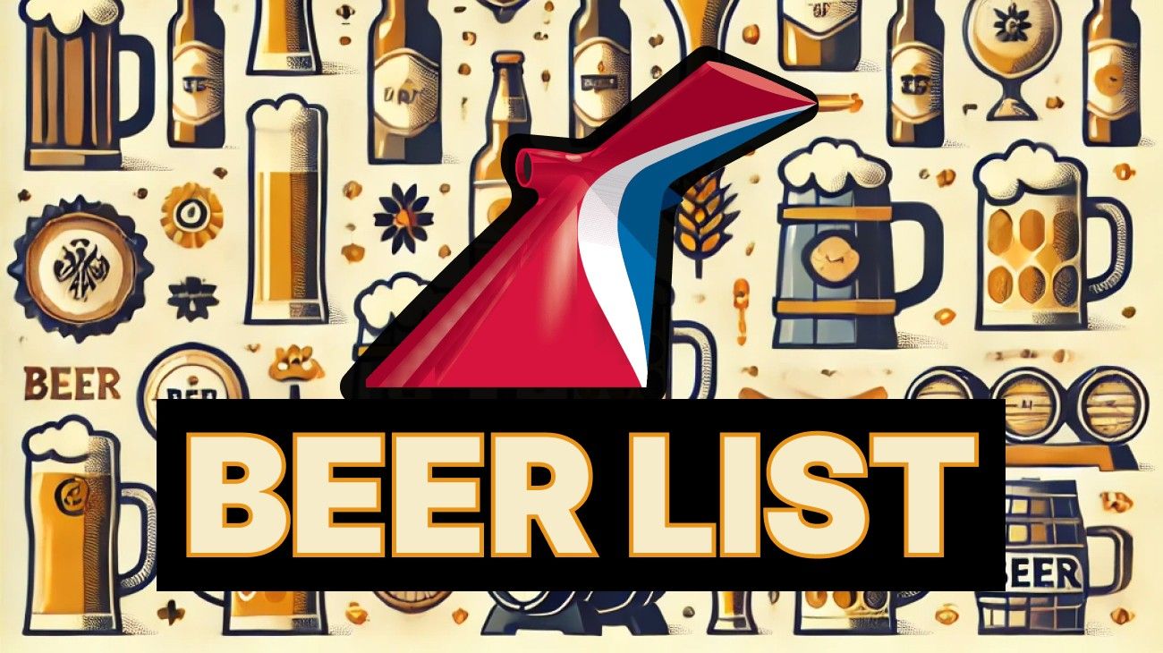 Carnival Cruise Beer Menu — Prices & Deals (2026)