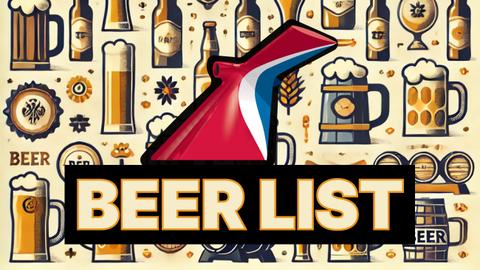 Carnival Cruise Beer Menu — Prices & Deals (2026)